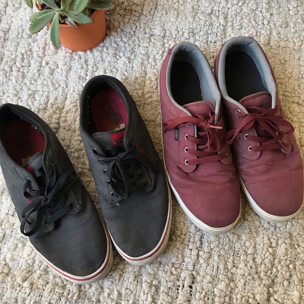 Bundle of men’s skater shoes - Vans & Etnies